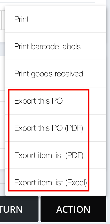 Sorting Items In A Purchase Order